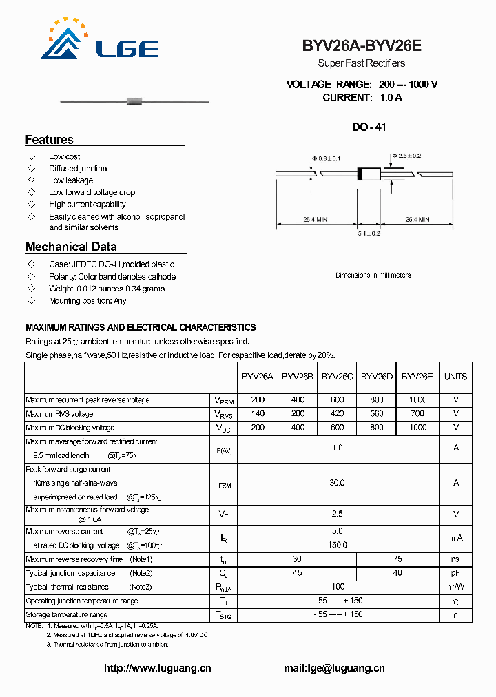 BYV26A_5571382.PDF Datasheet