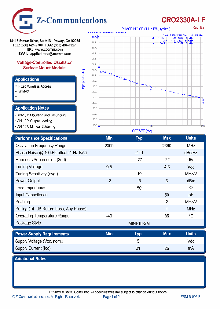 CRO2330A-LF10_5590598.PDF Datasheet