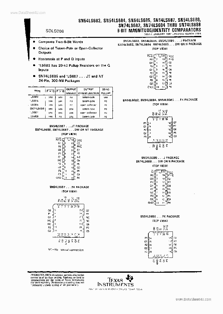 74LS688_5591994.PDF Datasheet