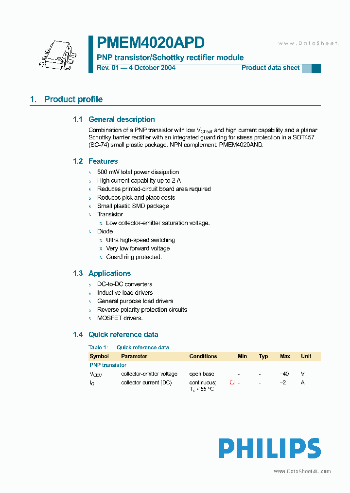 PMEM4020APD_5614132.PDF Datasheet