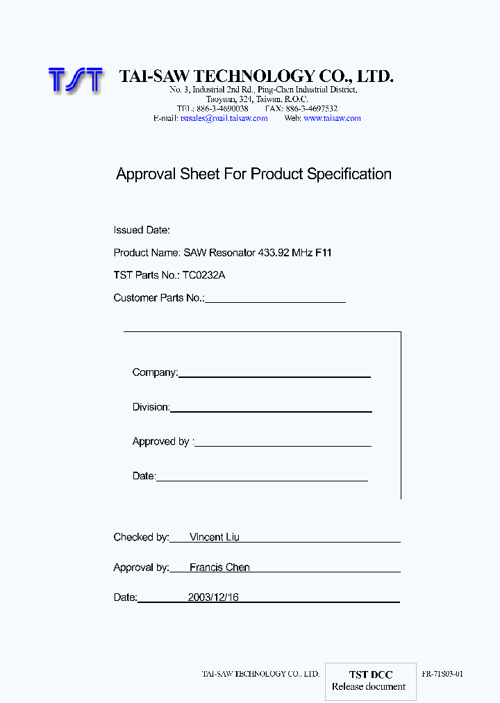 TC0232A_5613599.PDF Datasheet