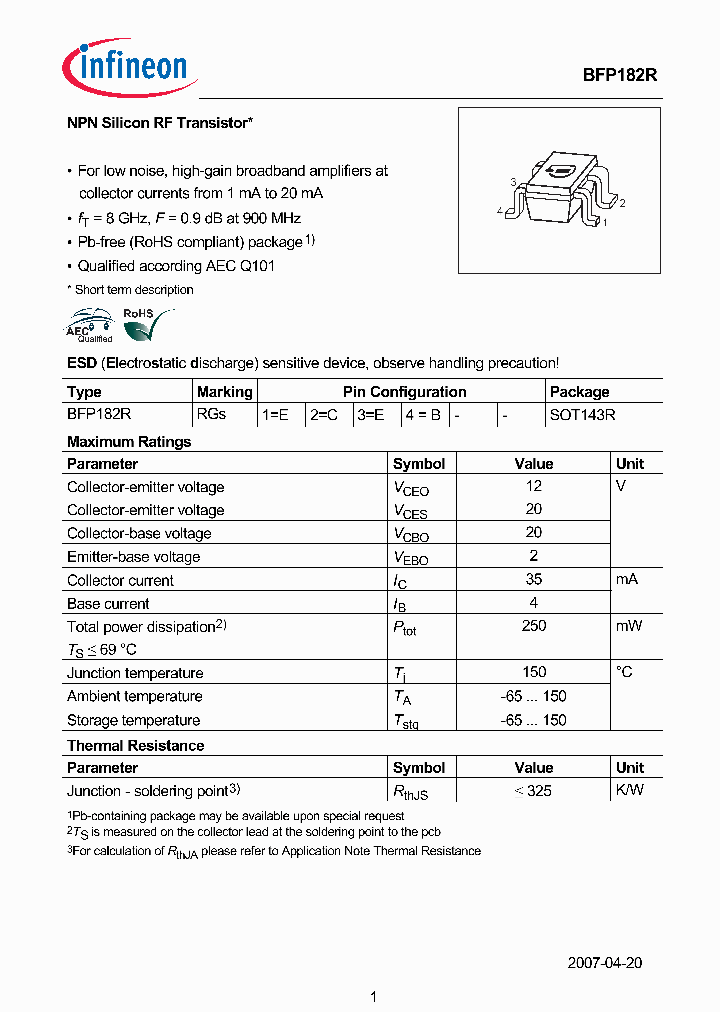 BFP182R07_5639121.PDF Datasheet