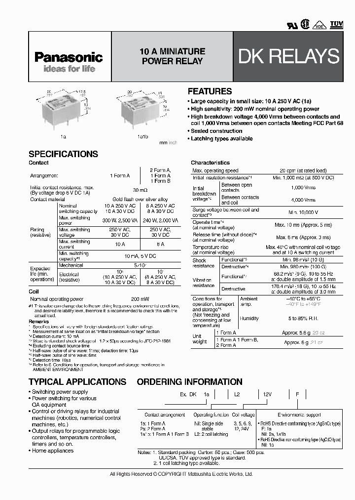 DK1A-L2-24V_5631887.PDF Datasheet