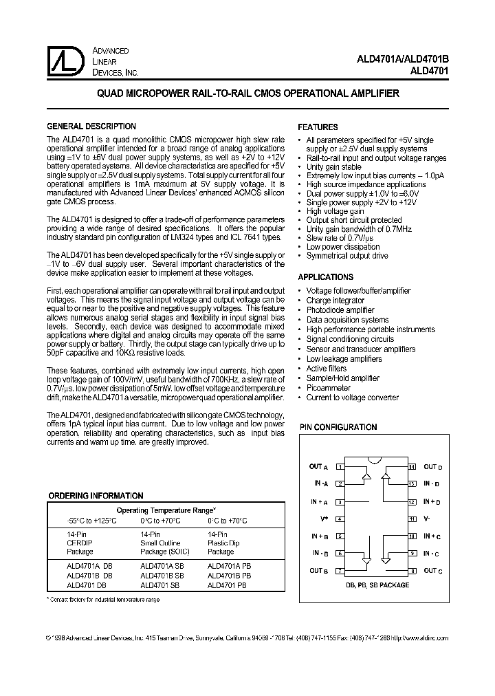 ALD4701APB_5643980.PDF Datasheet