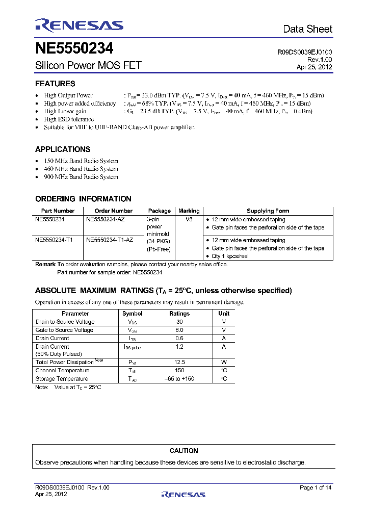 NE5550234-T1_5646337.PDF Datasheet
