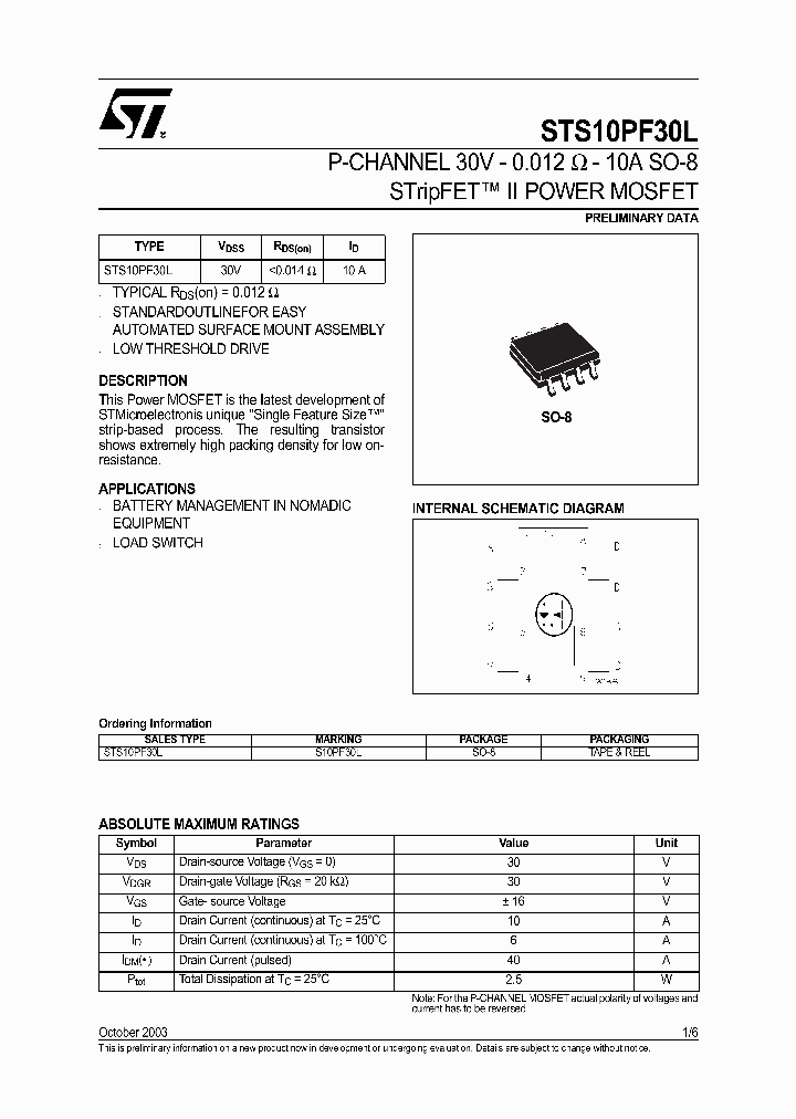 STS10PF30L_5651844.PDF Datasheet