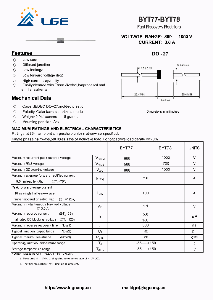 BYT78_5653790.PDF Datasheet