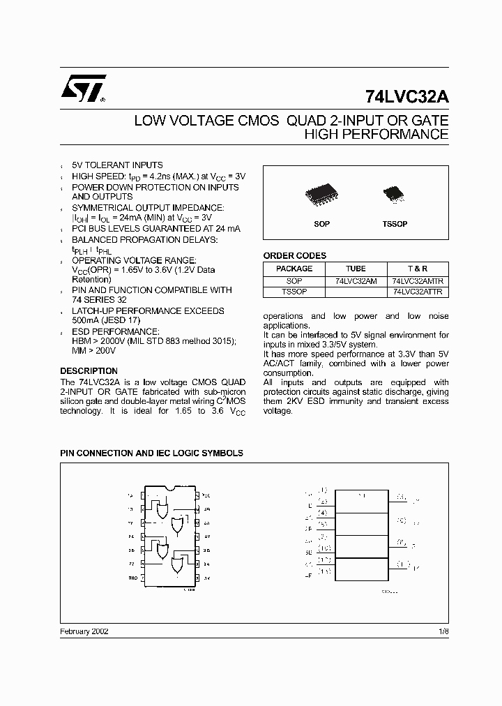 74LVC32AM_5656610.PDF Datasheet