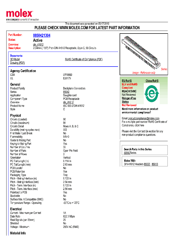 85042-1304_5688565.PDF Datasheet