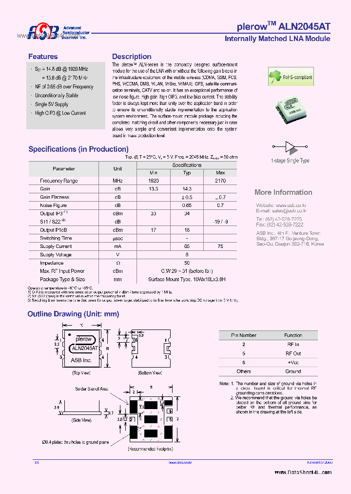 ALN2045AT_5692801.PDF Datasheet