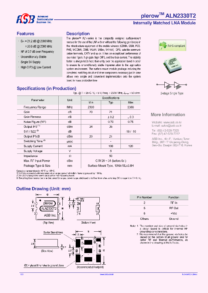 ALN2330T2_5696183.PDF Datasheet