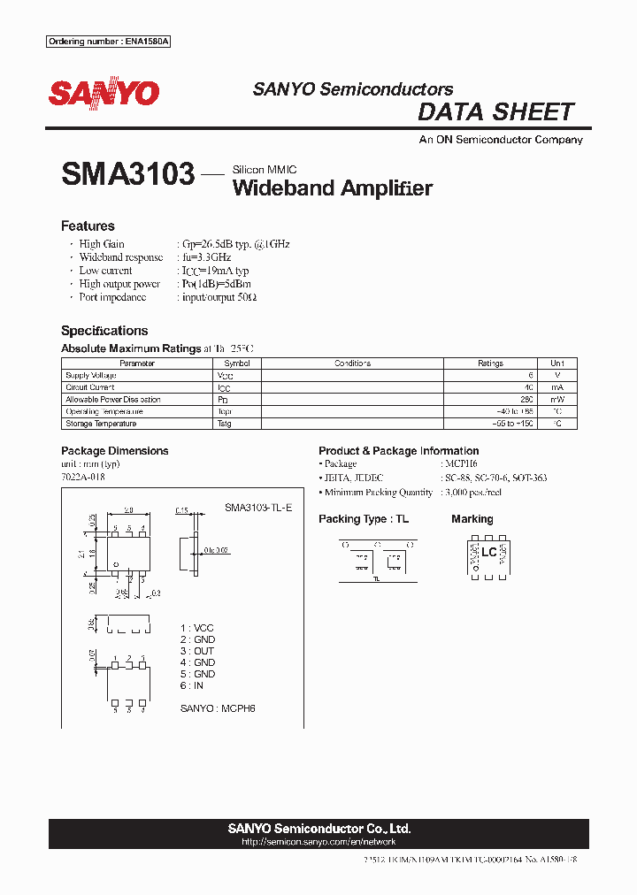 ENA1580A_5697986.PDF Datasheet
