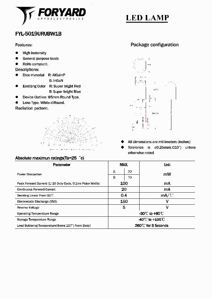 FYL-5019URUBW1B_5701667.PDF Datasheet