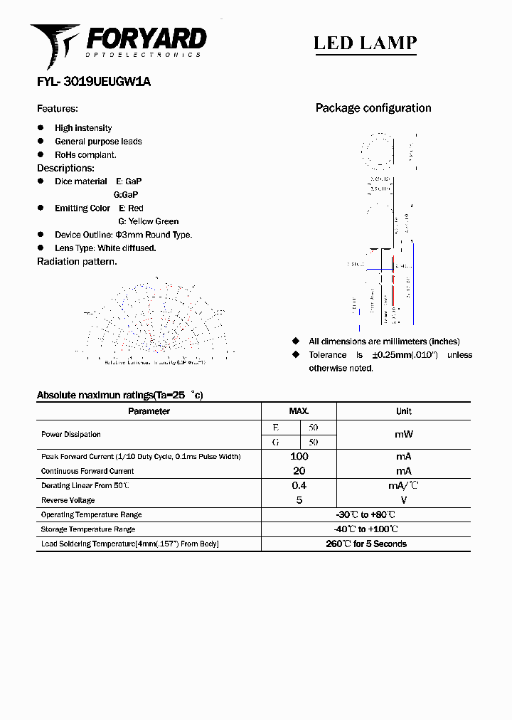 FYL-3019UEUGW1A_5701659.PDF Datasheet