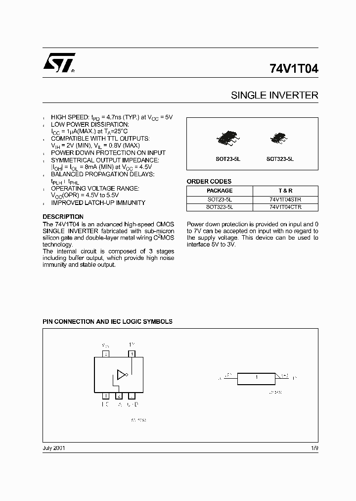 74V1T04CTR_5711284.PDF Datasheet