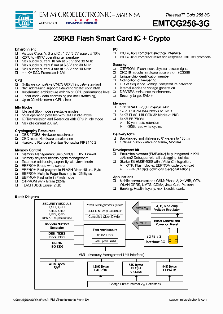 EMTCG256-3G_5737367.PDF Datasheet