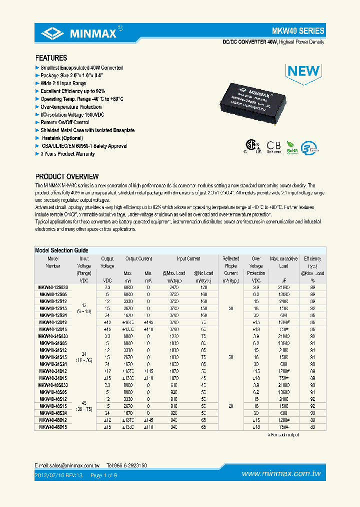 MKW40-24S24_5740612.PDF Datasheet