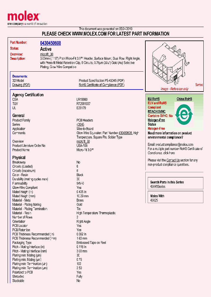 43045-0608_5744457.PDF Datasheet