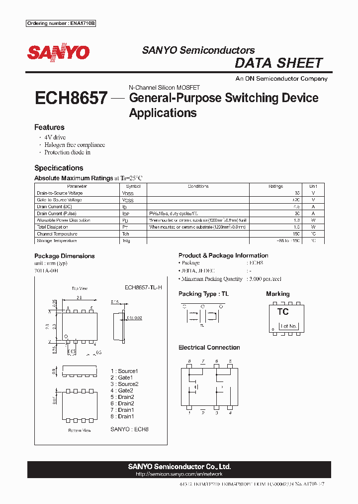 ENA1710B_5747440.PDF Datasheet