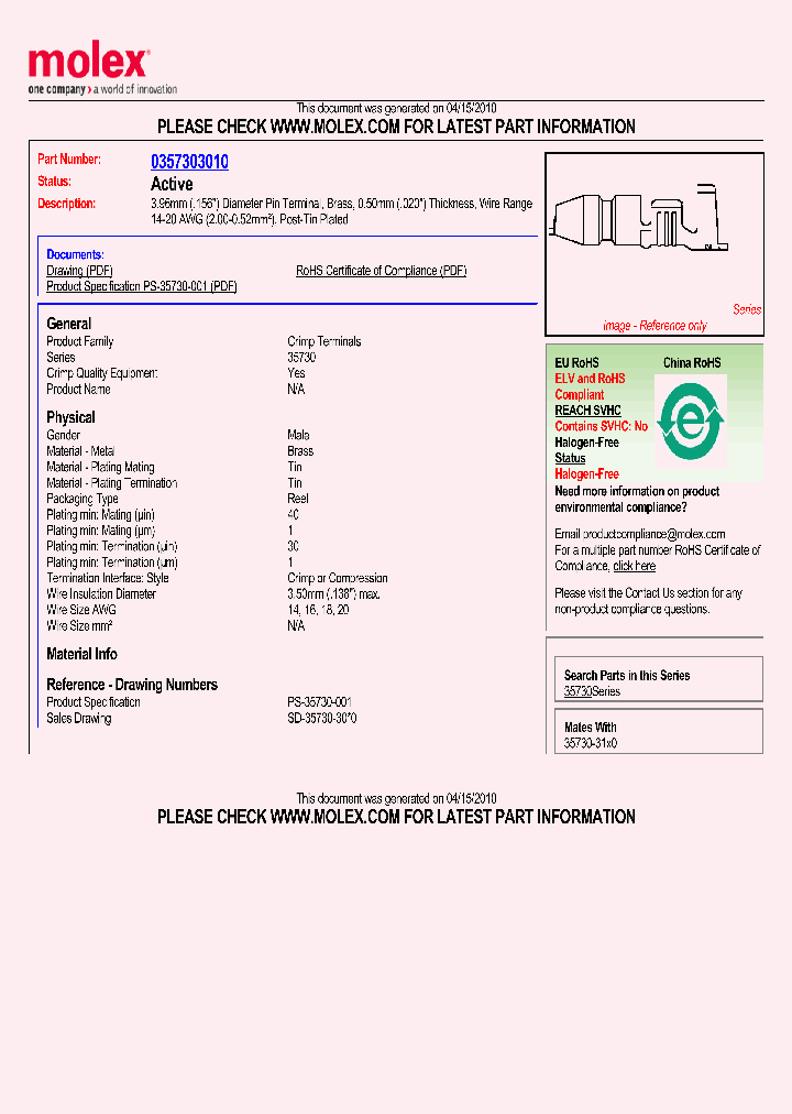 35730-3010_5787006.PDF Datasheet