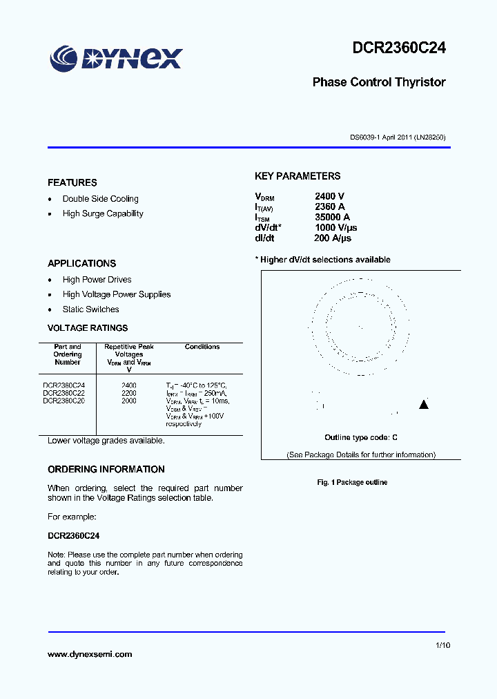 DCR2360C20_5794300.PDF Datasheet