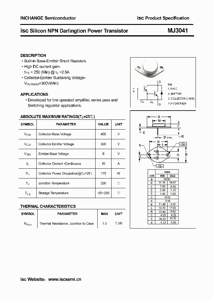 MJ3041_5795971.PDF Datasheet