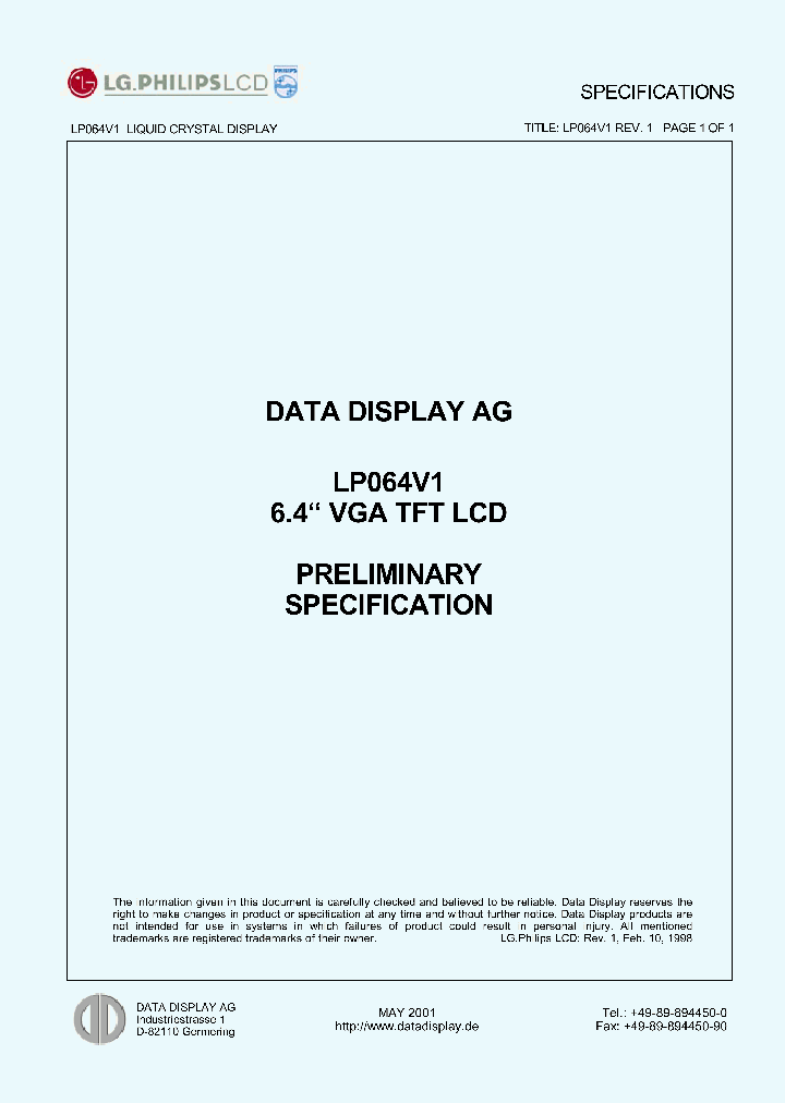 LP064V1_5801768.PDF Datasheet