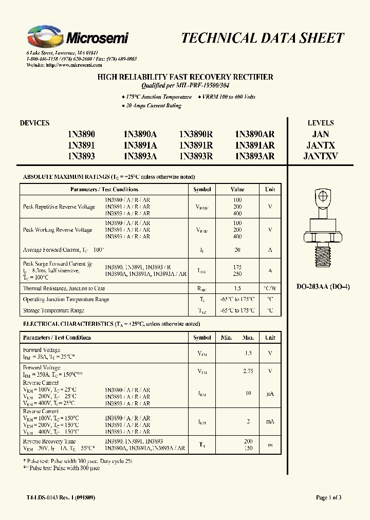 1N3891R_5815066.PDF Datasheet