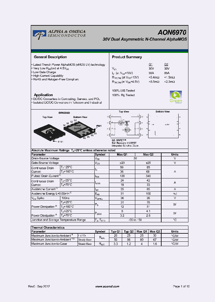 AON6970_5834774.PDF Datasheet