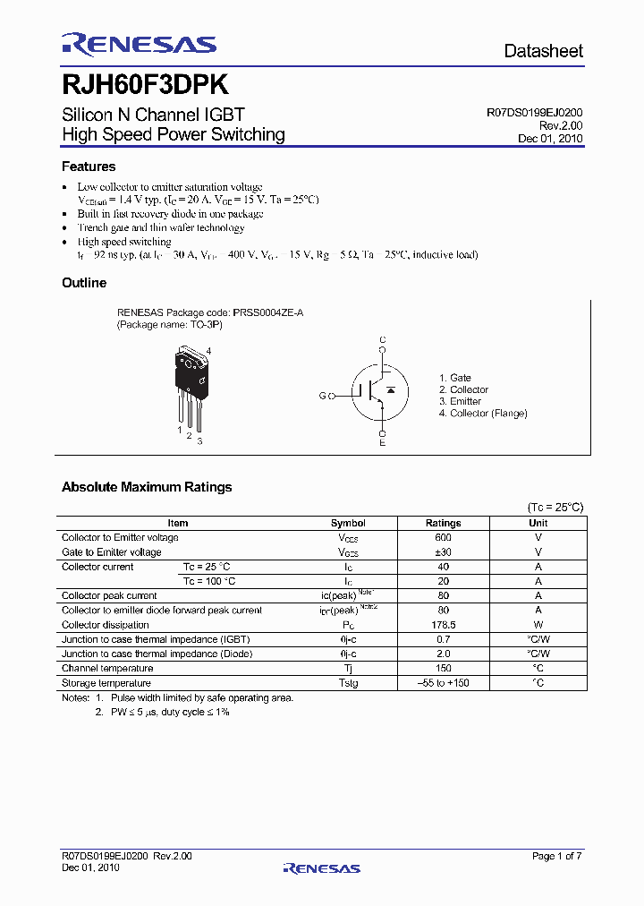 RJH60F3DPK_5839873.PDF Datasheet