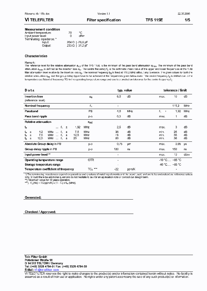 TFS115E_5840349.PDF Datasheet