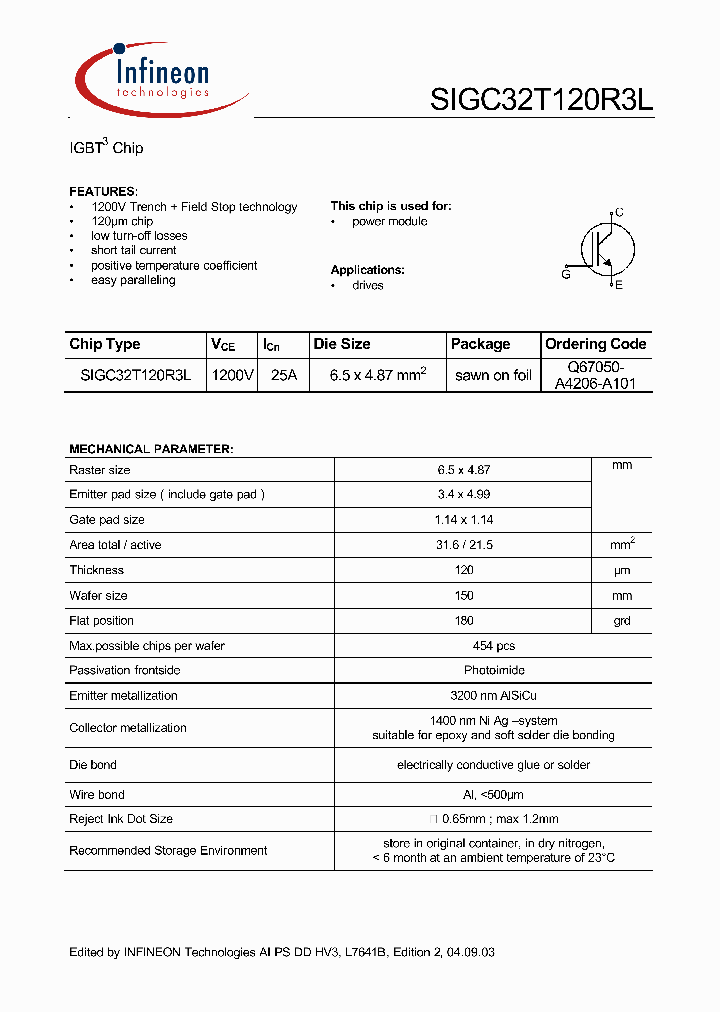 SIGC42T170R3G_5841535.PDF Datasheet