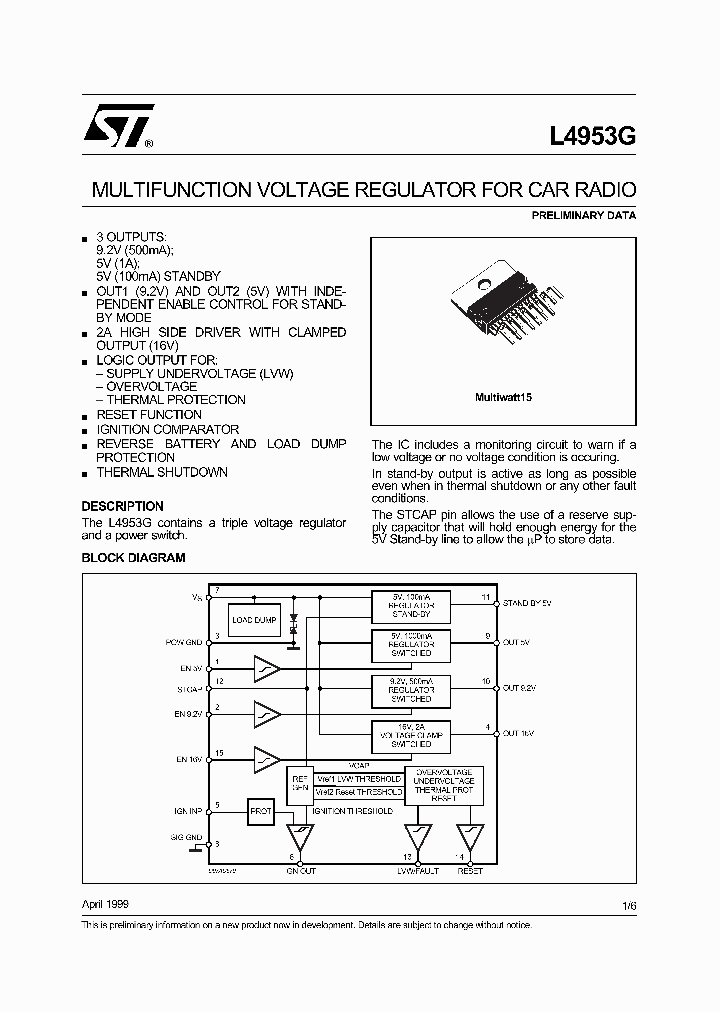 L4953G_5851487.PDF Datasheet