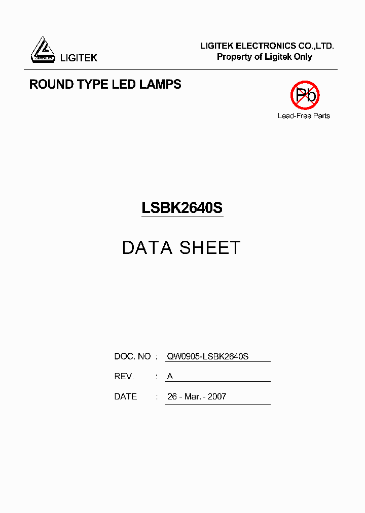 LSBK2640S_5852788.PDF Datasheet