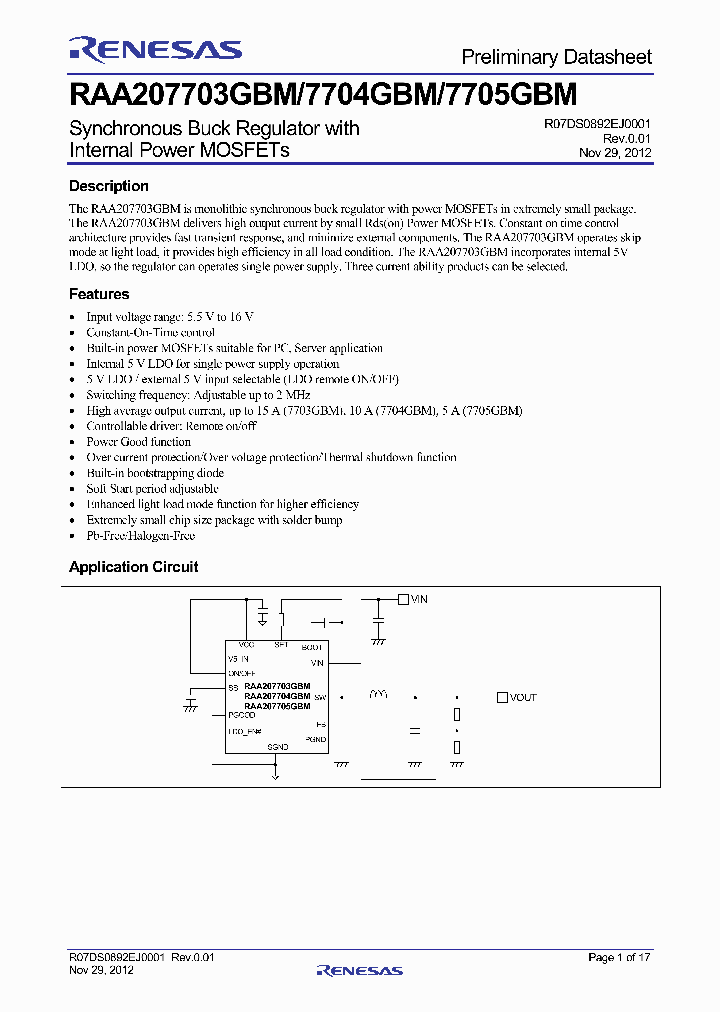 RAA207705GBM_5853050.PDF Datasheet