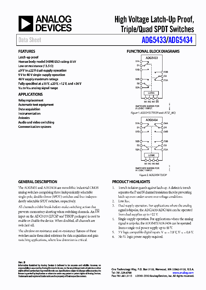 ADG5433BRUZ_5874690.PDF Datasheet