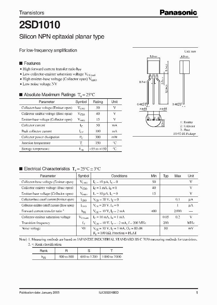 2SD1010_5875365.PDF Datasheet