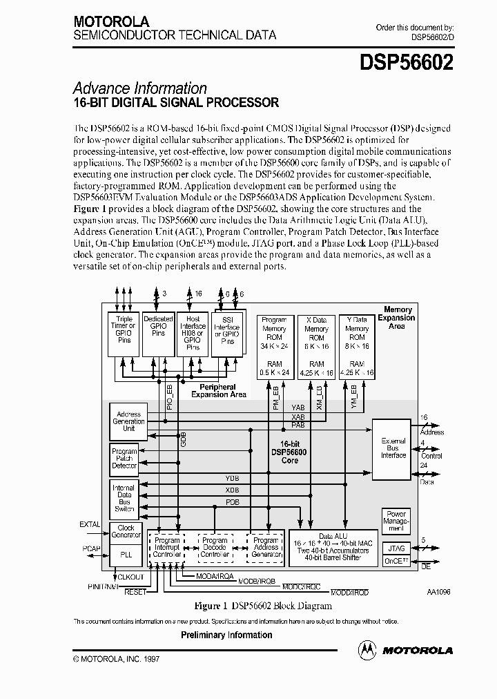 DSP56602DS_5887366.PDF Datasheet