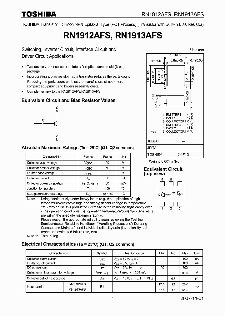 RN1912AFS_5891972.PDF Datasheet