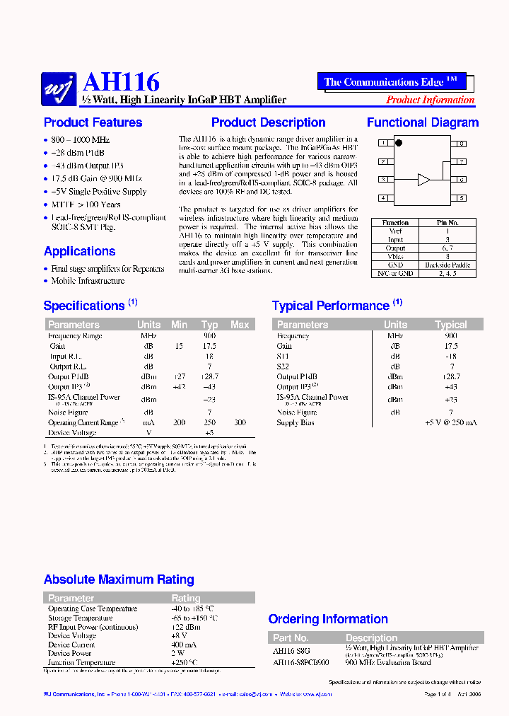 AH116-S8G_5901097.PDF Datasheet