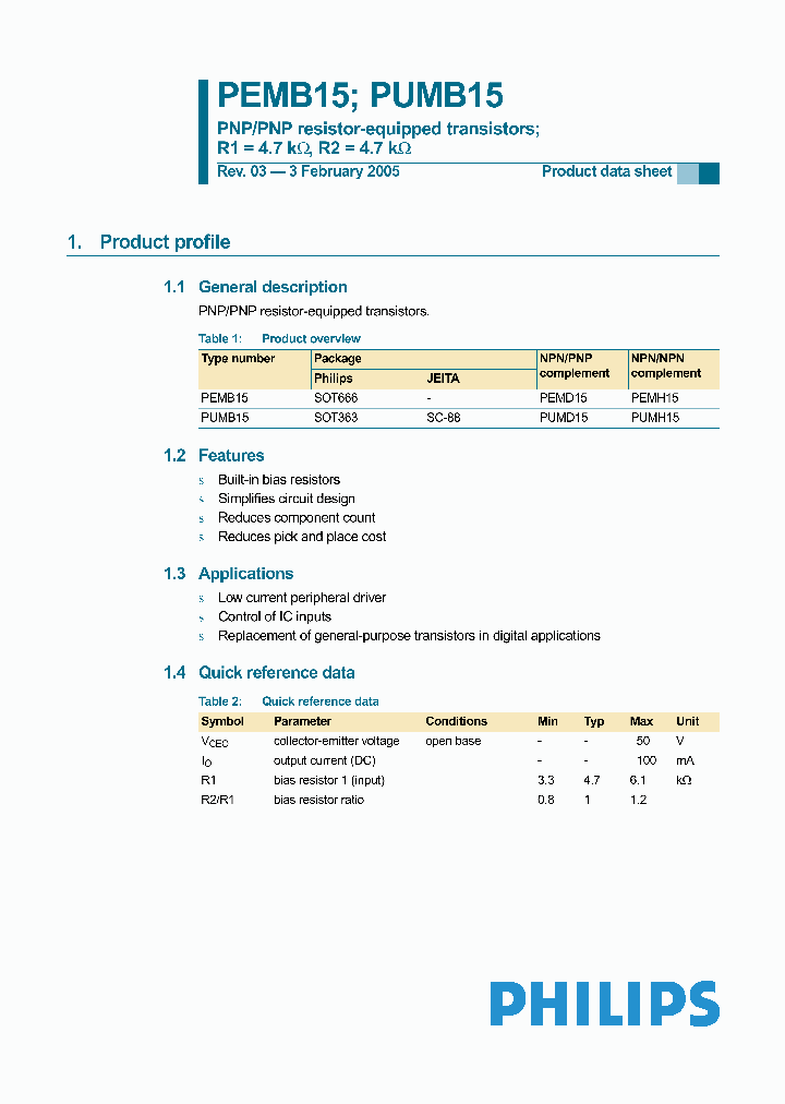 PUMB15_5931873.PDF Datasheet