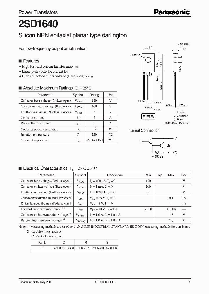 2SD1640_5955687.PDF Datasheet