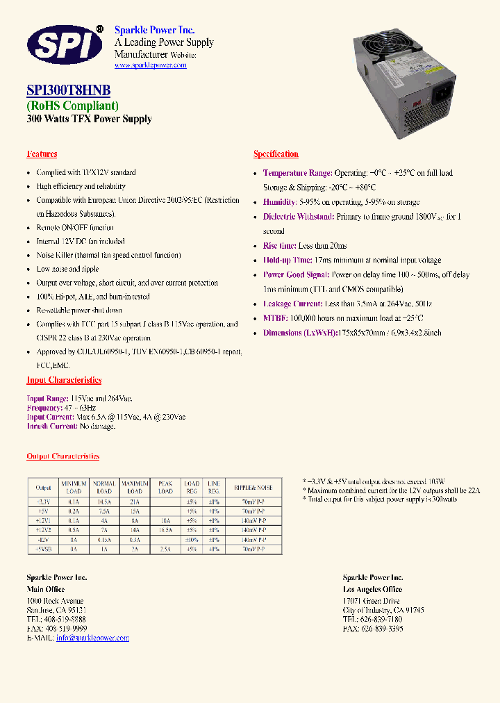 SPI300T8HNB_5956182.PDF Datasheet