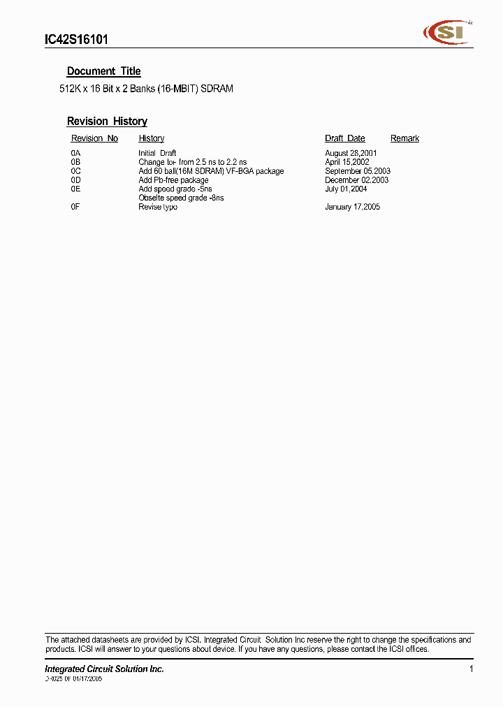 IC42S16101_5953589.PDF Datasheet