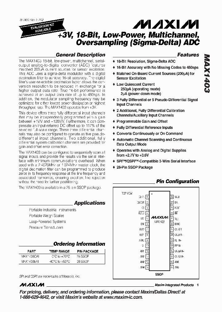 MAX1403_5955716.PDF Datasheet