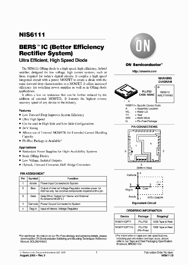 NIS6111QPT1G_5978697.PDF Datasheet