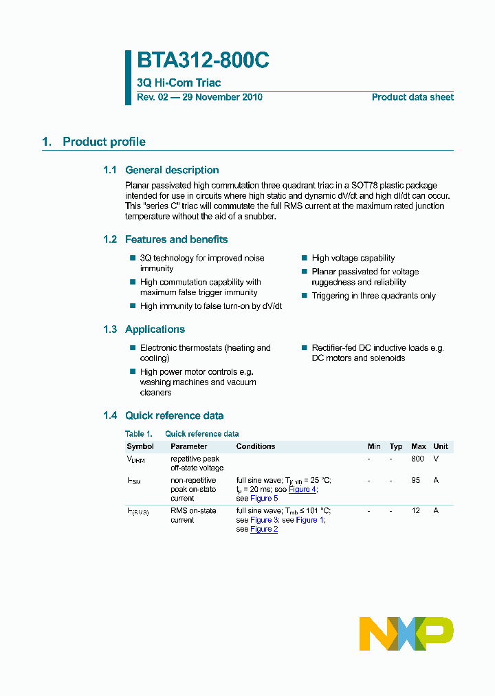 BTA312-800C_6021324.PDF Datasheet