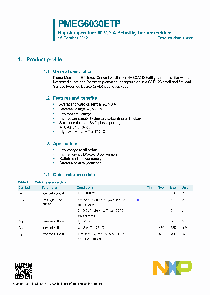 PMEG6030ETP_6052862.PDF Datasheet