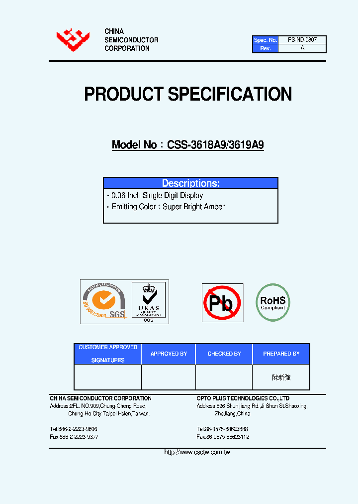 CSS-3619A9_6054229.PDF Datasheet