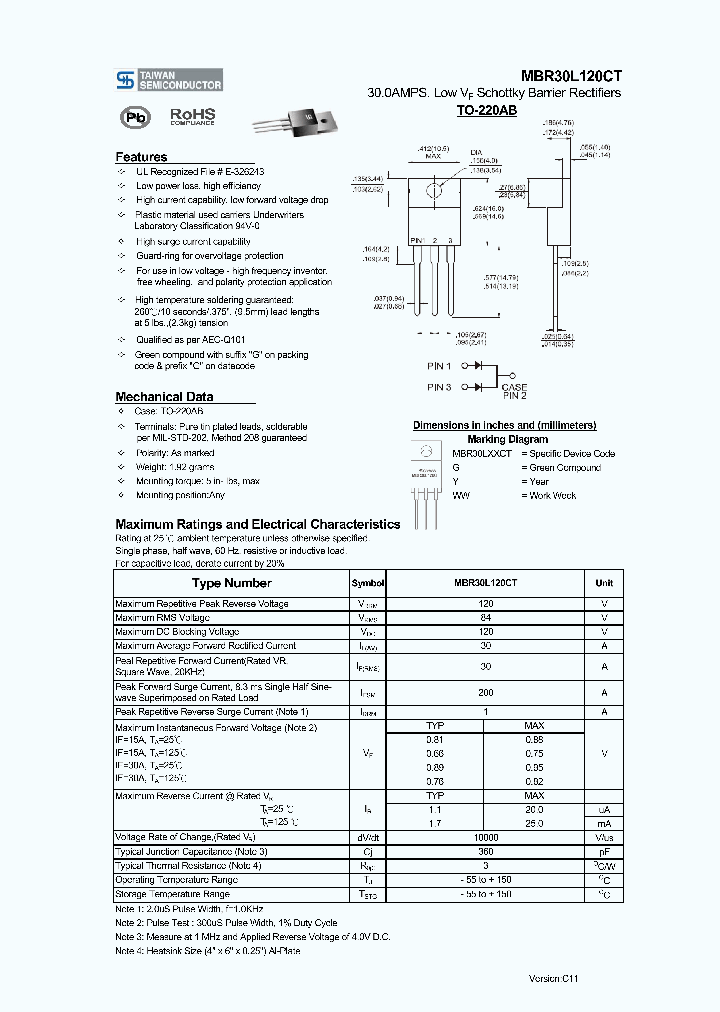 MBR30L120CT_6061073.PDF Datasheet